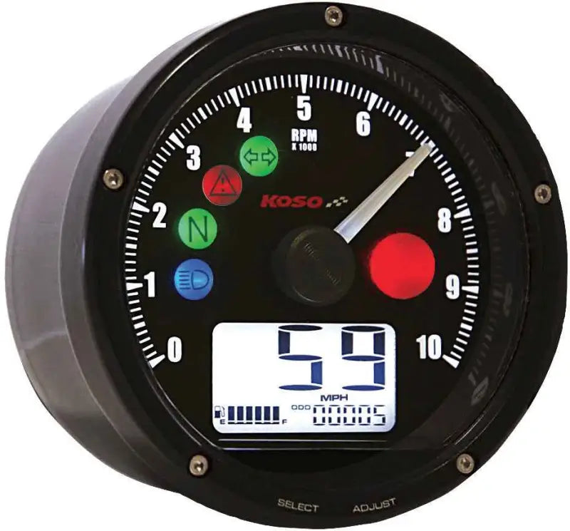 Tnt 01 Multifunction Speedometer Black wps-28-61003