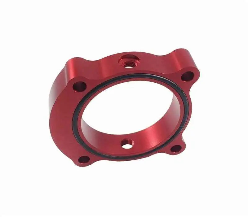Torque Solution Throttle Body Spacer (Red): Kia Optima 2.0T ts-tbs-029r-1