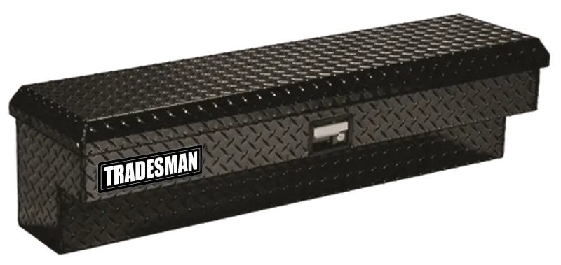 Tradesman Aluminum Side Bin Truck Tool Box (60in.) - Black tra79760-46641427939629