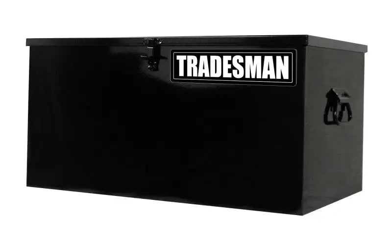 Tradesman Steel Job Site Box/Chest (Light Duty/Small) (24in.) - Black tra78024t-46641350541613