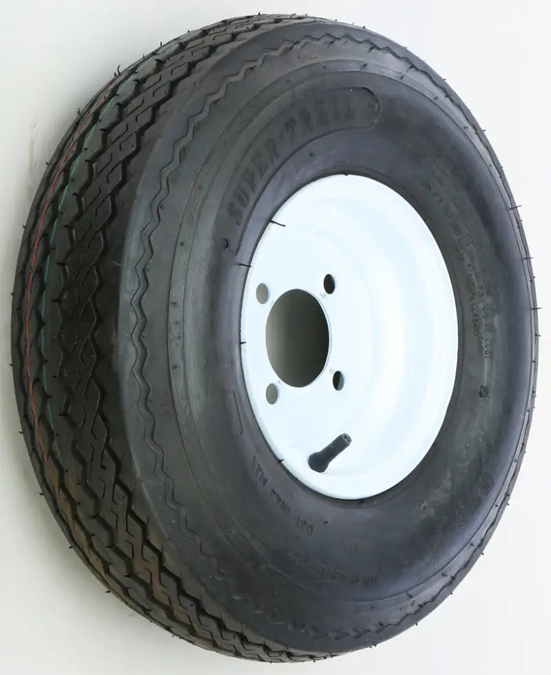 Trailer Tire And Wheel Assembly White 58-8153