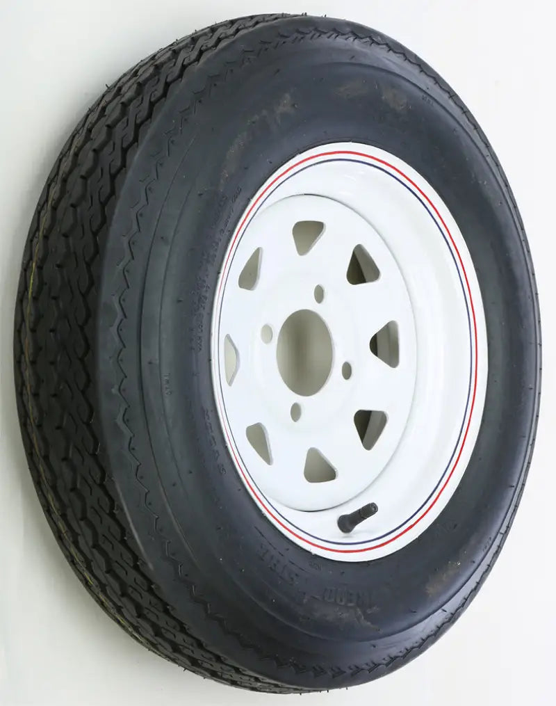 Trailer Tire And Wheel Assembly White 58-8163