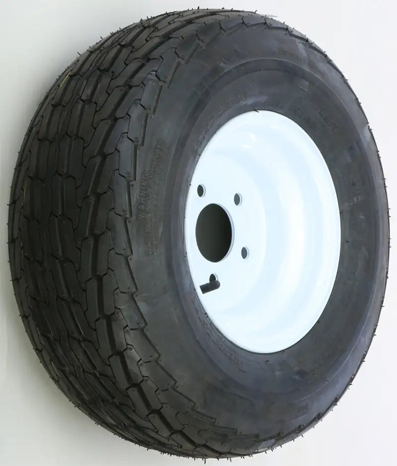 Trailer Tire And Wheel Assembly White 58-8156