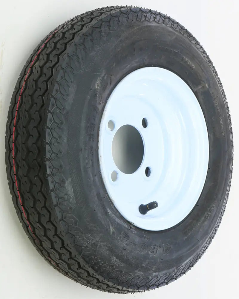 Trailer Tire And Wheel Assembly White 58-8151