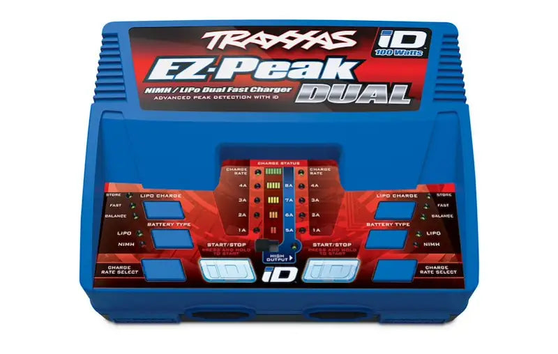 Traxxas 2972 8Amp Dual Charger for Fast Charging t1x2972