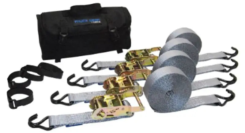 Truck Gear TIEDOWN20 4 Pc Tie Down Set for Secure Loads tgrtiedown20