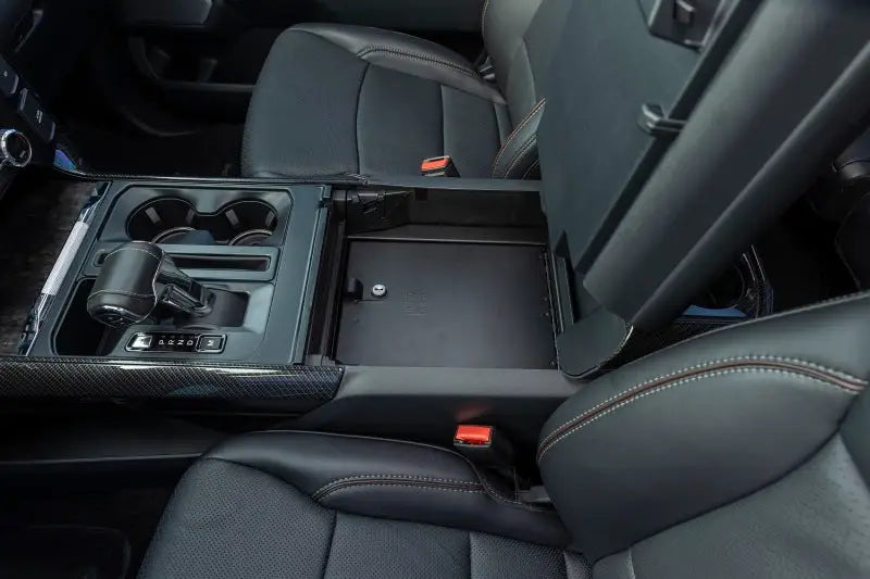 Tuffy F150 Flow-Thru Console Safe with Combination Lock (2021-2024) tfy376-01-a