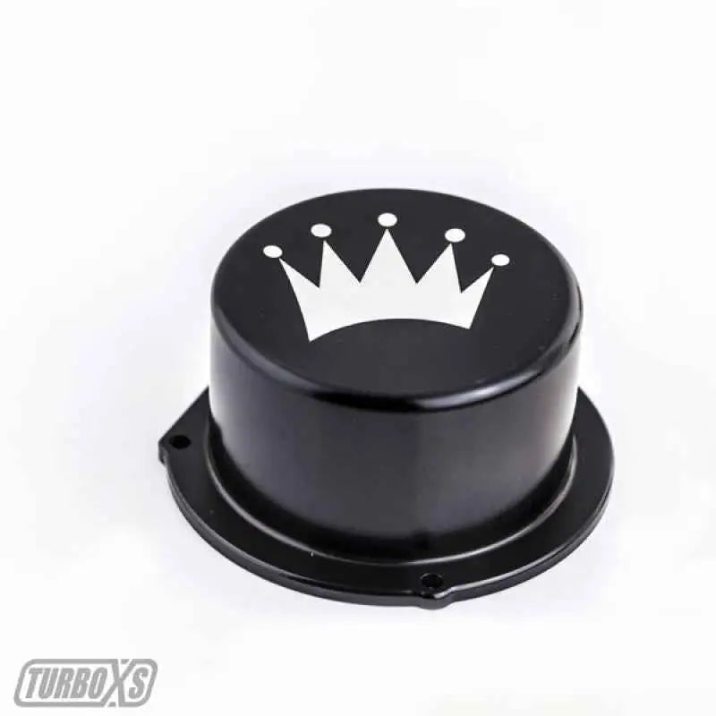 Turbo XS 15-16 Subaru WRX Billet Aluminum Vacuum Pump Cover - Black w15-vpc-blk