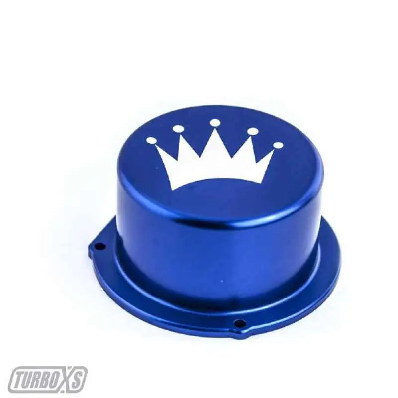 Turbo XS 15-16 Subaru WRX Billet Aluminum Vacuum Pump Cover - Blue w15-vpc-blu