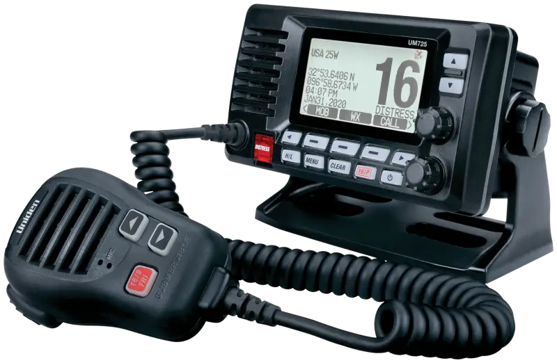 UM725G BK Uniden Ameri Vhf Um725G Bk Gps N2K Blk unaum725gbk