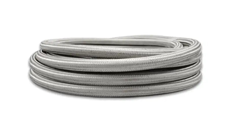 Vibrant -4 AN SS Braided Flex Hose (5 foot roll) vib11934