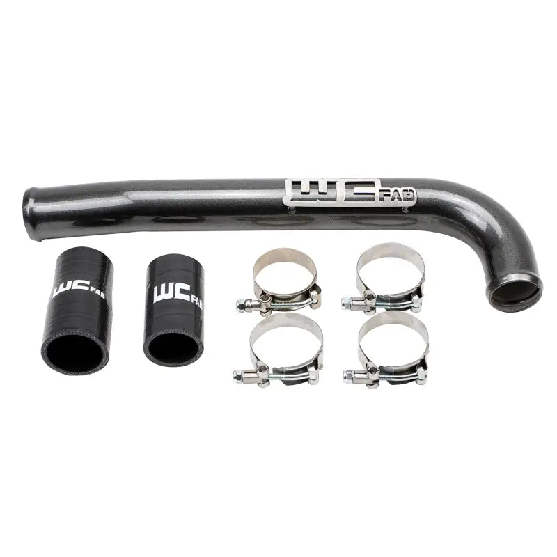 Wehrli 03-09 Cummins Upper Coolant Pipe - Vibrant Sparkle Orange wcfwcf100678-sbo