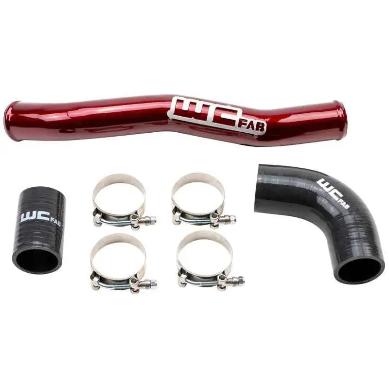 Wehrli 2020+ Chevrolet 6.6L L5P Duramax Upper Coolant Pipe - WCFab Red wcf100541-red