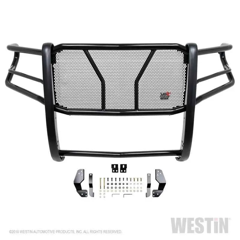 Westin 19-21 GMC Sierra 1500 HDX Grille Guard - Black 57-3965