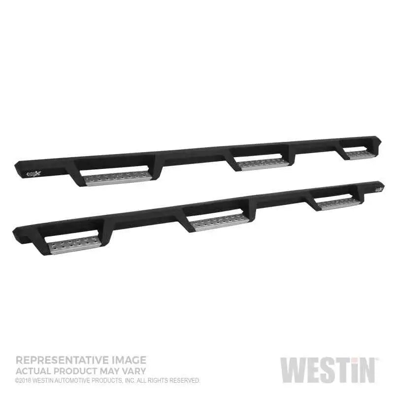 Westin 19-23 RAM 1500 Crew Cab 5.7ft. (Excl. 2019+ Clsc) HDX SS Drop W2W Nerf Step Bars - Tex. Blk 56-5347052