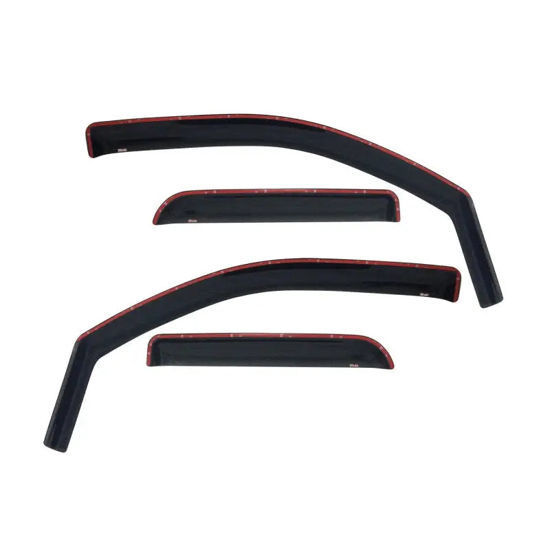 Westin 2002-2008 Dodge Ram Quad Cab (4 DR) Wade In-Channel Wind Deflector 4pc - Smoke wes72-35493