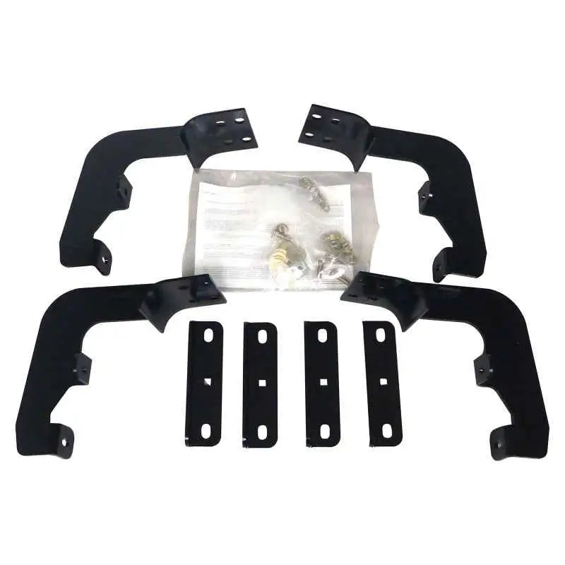 Westin 2015-2018 Ford F-150 Reg/SuperCab/SuperCrew Premier Oval Nerf Step Bar Mount Kit - Black 22-2055