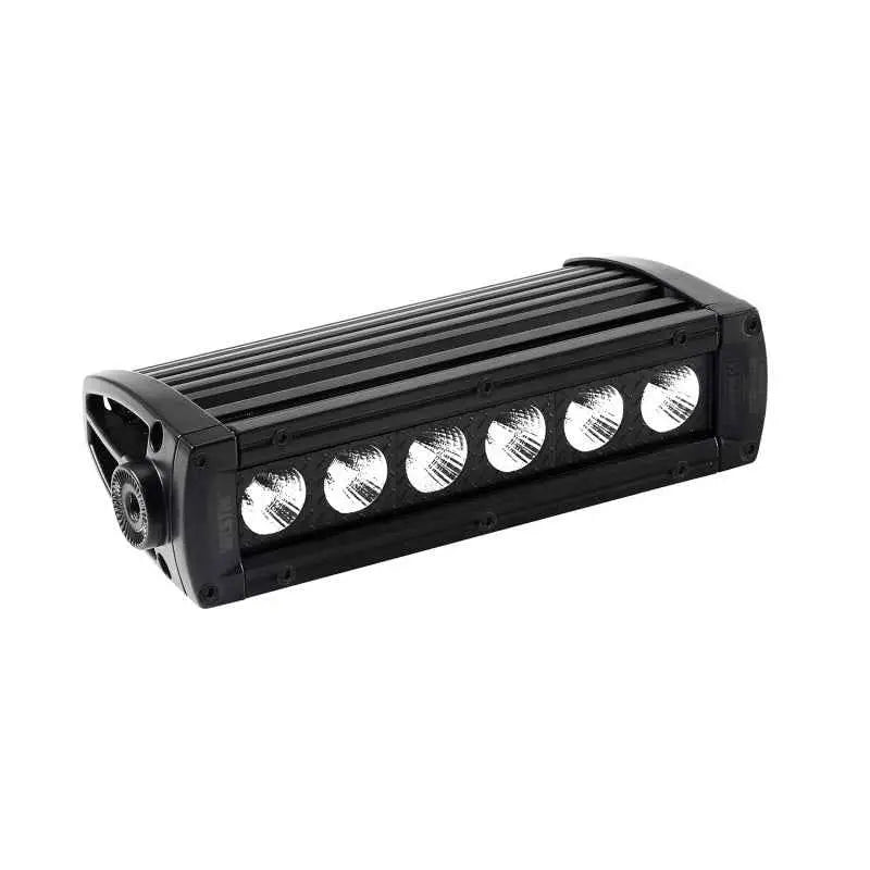 Westin B-FORCE LED Light Bar Single Row 6 inch Flood w/5W Cree - Black 09-12211-6f