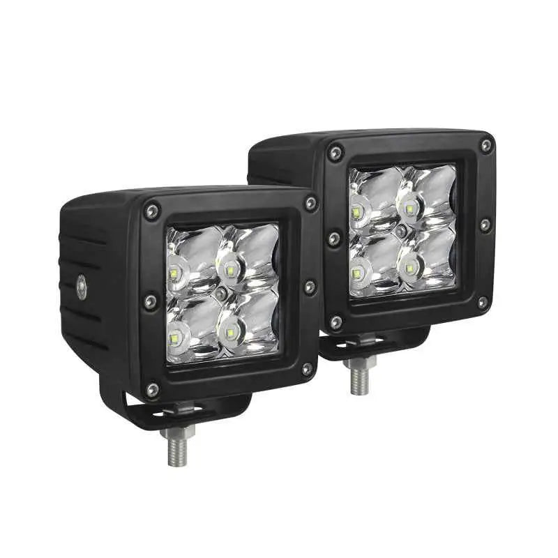 Westin Compact LED -4 5W Cree 3 inch x 3 inch (Set of 2) - Black 09-12200a-pr
