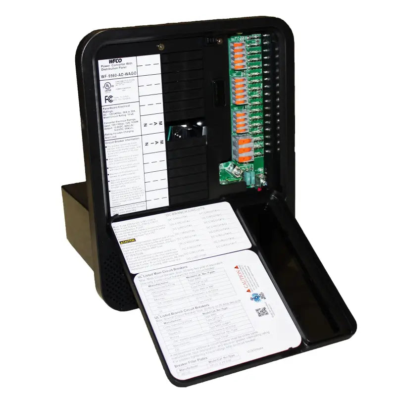 WFCO 30 / 50 Amp Converter/Charger WF-9560-AD-S-B c6kwf9560adsb