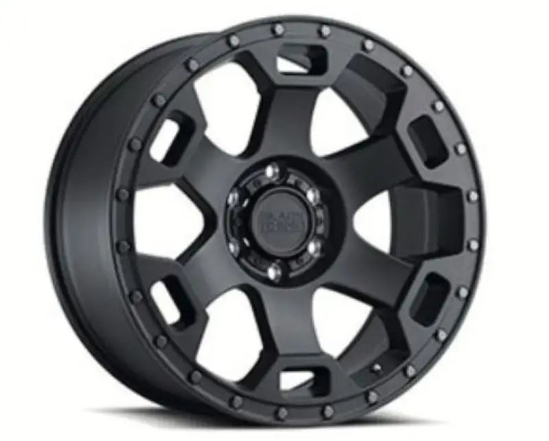 Wheel Pros Black Gauntlet Mountain 18X9 5X150 a78lt12150m10