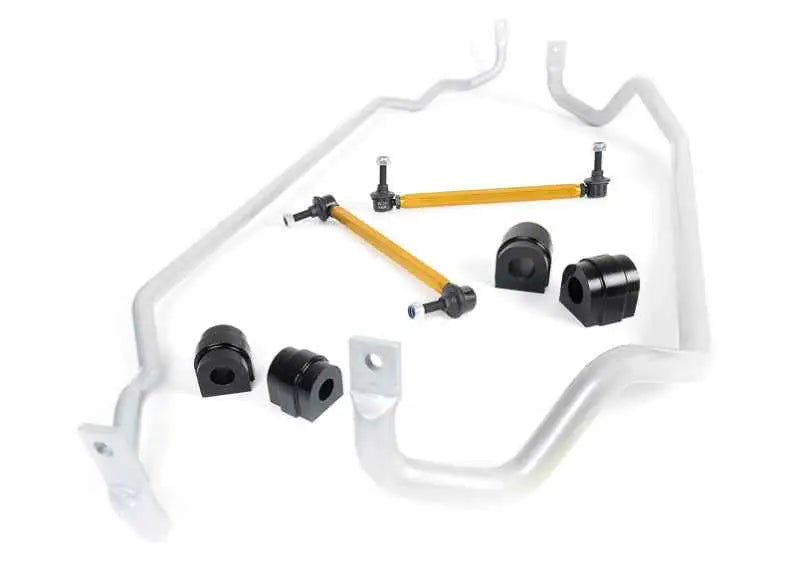 Whiteline 05-13 BMW 1 Series/3 Series Front & Rear Sway Bar Kit bbk004