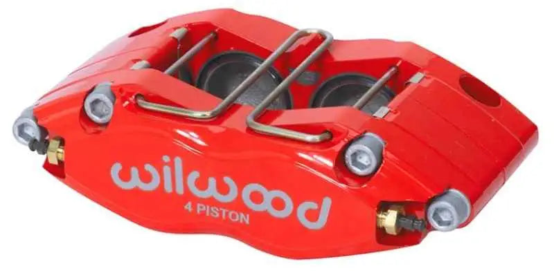 Wilwood Caliper- DPR-DS - Red 1.25in Piston .38/.500in Rotor - Dust Seal 120-14698-rd