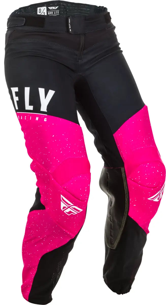 Women's Neon Pink/Black Lite Race Pants Size 05/06 373-63606
