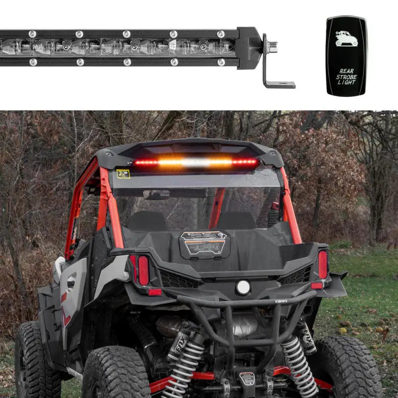 XK Glow Super Slim Offroad LED Chase Bar 5 Modes 90w 30in - XK068030 xkgxk068030