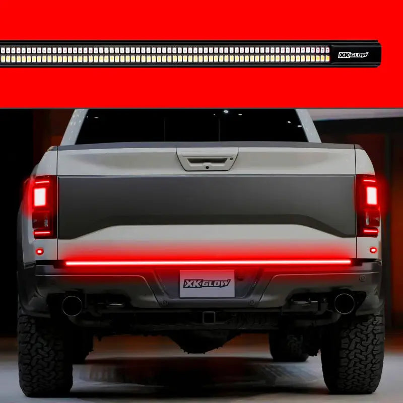 XK Glow Truck Tailgate Light w/ Chasing Turn Signal & Built-in Error Canceller - 3rd gen 60in - XK041023 xkgxk041023-48128809271597