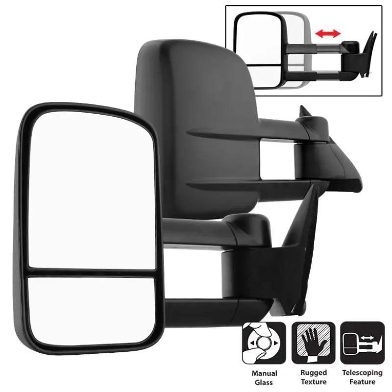 xTune Chevy C10 88-98 Manual Extendable - Manual Adjust Mirror - SET MIR-CCK88-MA-SET spy9936128