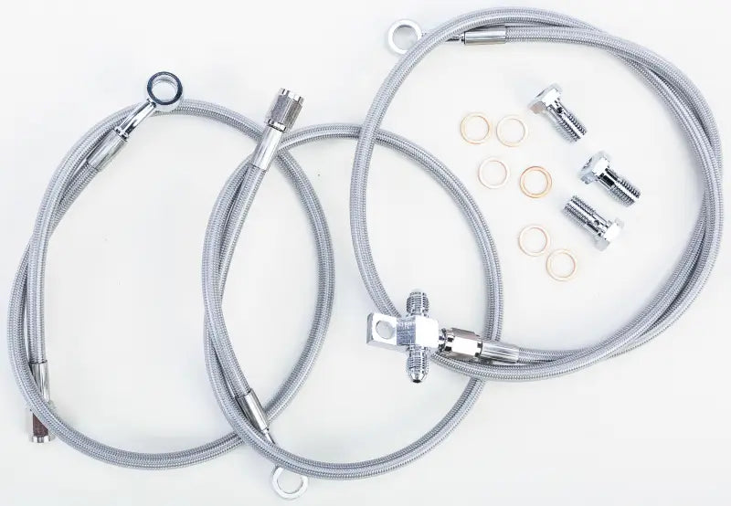 YFZ450-F Streamline Brakeline Front 3-Line Yam Std wps-170-1280