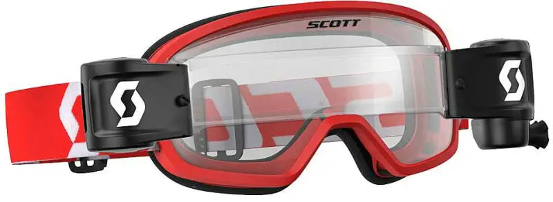 Youth Buzz Wfs Goggle Red/White W/Clear Lens wps-51-1495