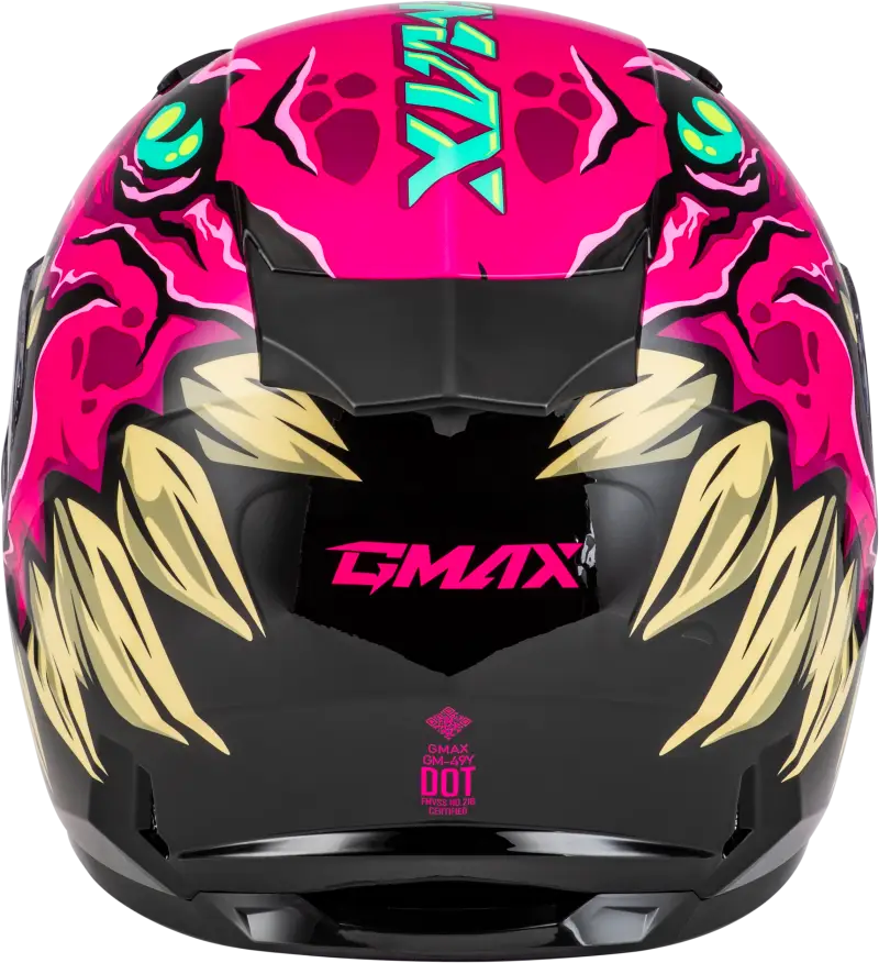 Youth Gm 49y Drax Snow Helmet Pink Ys 72-7311ys