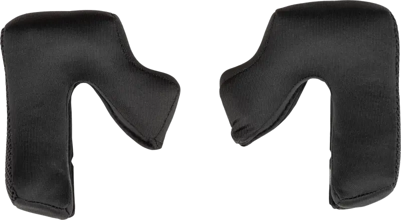Youth Kinetic Helmet Black Cheek Pad Set 73-8706