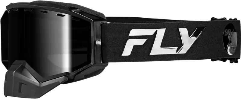 Zone Elite Snow Goggles with Black Mirrored Lens and Plated Smoke Finish 37-4108